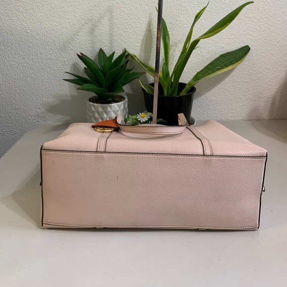 ๐๐ TORY BURCH Tote Pink Leather Bag - Picture 5 of 13